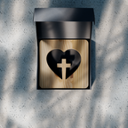 Heart + Cross Lamp
