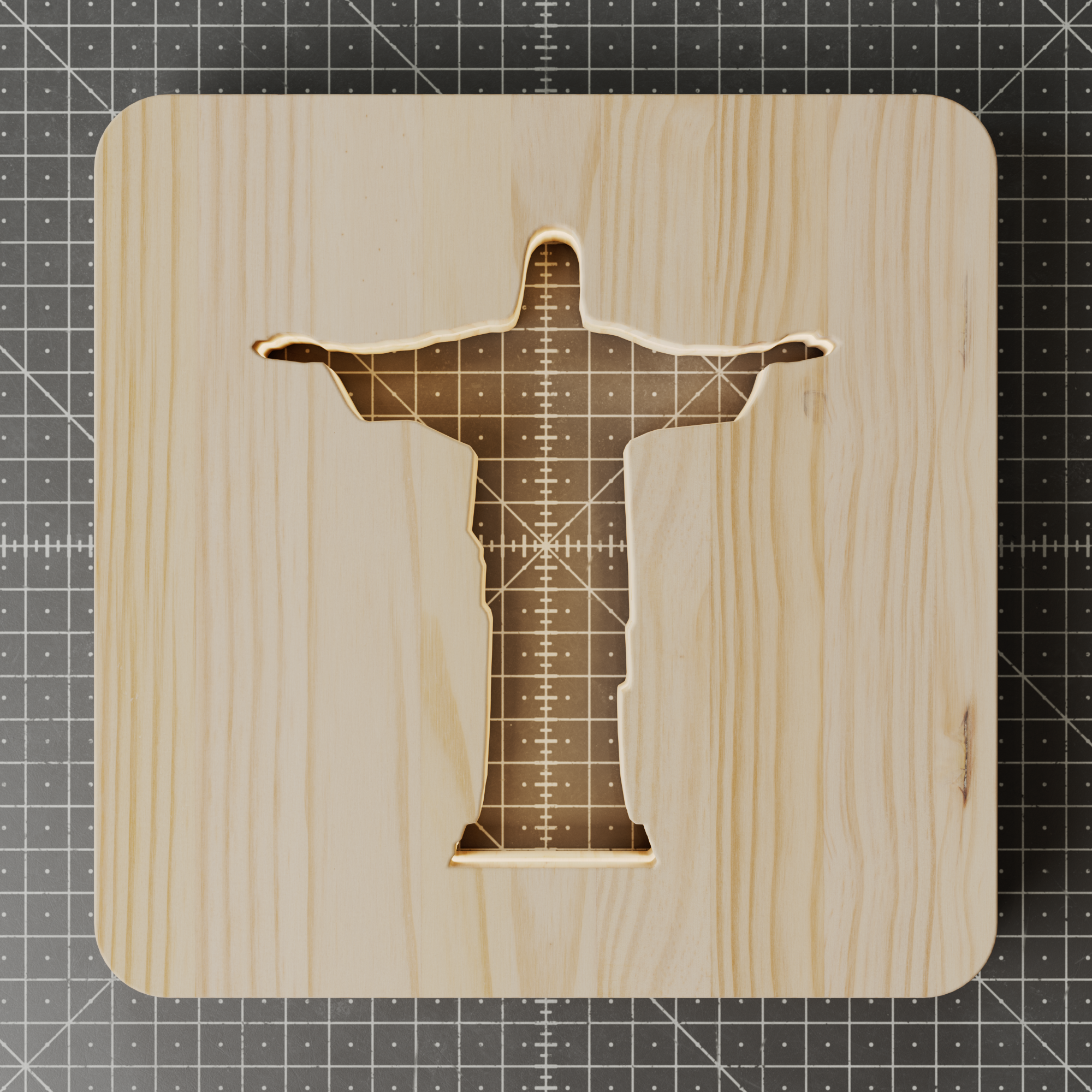 Christ the Redeemer Lamp